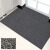 Door carpet, plastic, entrance hall, PVC, dust on the door, thick home, black gray (can be cut by yourself) 120 * 180cm