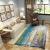 Sleeping mat on the ground sleeping mat on the ground sleeping mat on the ground compound living room mat modern simple rectangle art abstract ground mat bedroom floating window Abstract 06 120 * 180cm