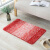 Foot soda living room, porch, entrance, doormat, bathroom, Pad, bathroom, Non-Slip pad, Doormat bathroom, bathroom, bathroom, water absorption, Non-Slip floor mat, machine washable floor mat, red 40x60cm