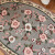 European stylecountry flower hand knitted wool floor mat duormat in front of bedroom bedside bed