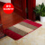 Doormat, doormat, doormat, doormat, doormat, doormat, doormat, doormat, doormat, household bedroom hall, doormat, customized Red Square, 60 * 90cm