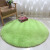 Round carpet lovely girl Princess powder yoga mat bedroom hanging basket cane chair computer chair dresser floor mirror Mat New Khaki Short Pile Diameter 80cm