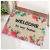 Welcome to the Square commercial gate foot pad Hotel non slip welcome to doormat red - welcome to the extra thick 120 * 150 cm