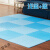 Foam floor mat Bedroom Tatami sponge floor mat climbing mat mattress Tatami large Thick jigsaw mat + rice collocation 30*30*1.0cm cross stripe 40 pieces