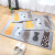 Kitchen mat in door cartoon combination toilet door bathroom non slip mat household long strip mat for fish 45x120 cm