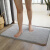 Meiqian toilet floor mat, doormat, into doormat, doormat, water absorption bathroom, non slip floor mat, light gray, 60 * 90cm