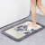 Good product in Peninsula, thick bathroom, non slip mat, doormat, doormat, foot pad, domestic absorbent mat, bathroom, doormat, firewood dog, 50 * 80cm