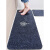 Kitchen mat, floor mat, oil-proof, waterproof, household non slip, dirt resistant, foot pad can absorb water into doormat bathroom, bedroom, fortune tree, dark gray, 40x60cm + 40x120cm (set))