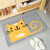 Cartoon thick flocking mat in door foot pad household bedroom toilet door water absorption non slipfoot paddoormat rabbit 45 * 65cm