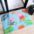 Lucky floor mat DoormatEco-FriendlyPVC wire coil home furnishing dust door entry genuine pig piggy home door rub Non-SlipFoot Pad cuckoo Valley 45*75cm