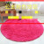 Round carpet lovely girl Princess powder yoga mat bedroom hanging basket cane chair computer chair dresser floor mirror Mat New Khaki Short Pile Diameter 80cm