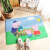 Lucky floor mat DoormatEco-FriendlyPVC wire coil home furnishing dust door entry genuine pig piggy home door rub Non-SlipFoot Pad cuckoo Valley 45*75cm