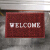 Jiadeo's doormat for home use: doormat for doormat, doormat for doormat, foot pad, welcome to doormat, non slip pad, black red, welcome to doormat, 80cm * 120cm, 6mm thick