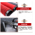 Double stripe entrance mat, foot pad, stair mat, kitchen hall, kitchen corridor, dust removal mat, dark red 40 * 60cm