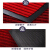 Double stripe entrance mat, foot pad, stair mat, kitchen hall, kitchen corridor, dust removal mat, dark red 40 * 60cm