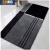 Home coffee float window bedroom bed front carpet 60 * 110cm entrance custom door Black Grey Stripe 60 * 110cm