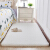 Thickcarpet living room bedroom tea table carpet covered with bedside interior rectangle tatami blanket Beige [loss] 160x63cm