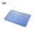 Gu Zhidi mat absorbent non slipdoormat bathroom kitchen hall foot pad household foot pad blue 60 * 40cm