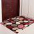 Doormat, doormat, foot pad, entrance hall, porch, water absorption, non slip, tiger skin rose 80 * 140