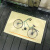 Jiadeo's floor mats enter doormat toilet foot pad enter doormat kitchen non slip hall memory of doormat bicycle 60cm * 90cm