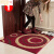 Doormat, doormat, entrance hall, entrance door, bedroom door, dust absorption, foot pad, household red rich circle, 120 * 120cm square