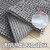 Non slip mat, bedroom mat, fluffy doormat, entrance hall, bathroom, toilet, toilet, foot pad, plain time - gray 50x80cm