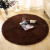 Yupinsi hair living room bedroom full of carpet computer yoga mat, hanging basket, hanging chair, round gray purple 120 * 120cm long hair