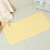 Jin se, Hua Nian, non slip mat, bath, super large children's bathroom, non slip mat, suction cup, tasteless bathroom mat, yellow 48 * 48CM