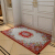 Zhonghong European stylecountry chenille jacquard doormat washable wear-resistant foot pad non slip doormat T02 Red 60 * 90cm