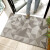 Dexi Nordic simple doormat, doormat, doormat, dustproof mat, foot pad, household geometry_ Gray 80 * 120cm (w * l)