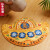 [ten thousand liang of gold] wonderful hand, fashionable floor mat, family living room, bedroom, round doormat, non slip, entrance door, doormat, gold ten thousand liang of doormat