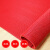 Bathroom non slip mat PVC plastic hollow foot pad toilet toilet toilet door outdoor waterproof mat shower mat red 1.2m * 1m