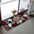 Doormat, doormat, foot pad, entrance hall, porch, water absorption, non slip, tiger skin rose 80 * 140