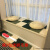 Romantic symbol suede cushion family baby Bedroom full shop stitching foam Carpet not lose hair Non-Slip children crawling mat light coffee ant 30*30*1cm [9 pieces / bag]