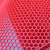 Duoyizi PVC hexagonal non slip pad wear-resistant and cuttable carpet bathroom waterproof blanket hollow carpet support custom red hexagonal 120cm wide / 10cm long