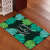 Home mat, doormat, bedroom door, kitchen, bathroom, water absorbing bathroom, food pad, non slip floor mat, good leaf, 3D 120 * 160cm