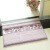 Emperor's lovely country wind printing pad square bedroom pad toilet absorbent pad non slip pad machine washable foot pad purple shell 40 * 60cm