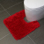 Swiss brand SPIRELLA / spry multi color mixed bathroom mat toilet toilet U-shaped mat non slip dry foot pad red fluff