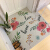 Ivellins entry door mat entrance hall entrance door doormat Nordic entry silk ring foot pad household mat can be customized love home red big flower 120x160cm