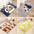 Woven jacquard floor mat into the bathroom door bedroom kitchen non slip mat absorbent foot mat black grey cat 50x80cm