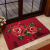 Door leaf mat, door mat, entrance living room, hall, bathroom, non slip toilet, kitchen can cut the entrance water absorption foot pad, style 3, 38 * 58cm, two pieces