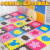 Foam floor mat Bedroom Tatami sponge floor mat climbing mat mattress Tatami large Thick jigsaw mat + rice collocation 30*30*1.0cm cross stripe 40 pieces