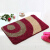 Thin bibulous bathroom door mat mat mat non slip scarf camel lattice 40x60cm