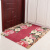 Doormat, doormat, foot pad, entrance hall, porch, water absorption, non slip, tiger skin rose 80 * 140