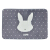 Water absorbing foot pad bathroom bathroom household entrance mat bathroom hall porch bathroom non slip mat wave point rabbit 60cmx90cm