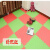 Jigsaw foam floor mat 60x60 child splicing floor mat baby crawling pad Thick (defective color random hair) 60 cm *60 cm thick 1 cm