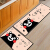 Kitchen mat absorbent non slip oil proof kitchen foot pad household door carpet entry living room bedroom bathroom entrance hall non slip pad bear 40 * 60cm