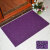 Haomai entrance mat non slip dust removal doormat cut out PVC foot pad toilet passage corridor elevator mat can be customized black purple 60 * 90cm