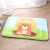 Step on foot pad mat at the door of bathroom, foot pad doormat, enter bathroom, non slip mat, household rabbit with long ears, 40 * 60cm [2pk]