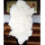 The whole piece of sheepskin, fur, sofa, wool, carpet cushion, bedside mattress, window mat, living room mat, long hair, B milky white (sheepskin), about 60cm * 130cm